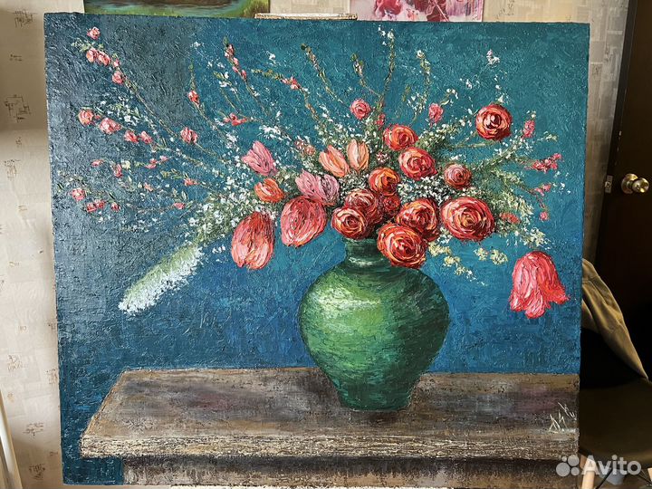 Картина маслом на холсте большая