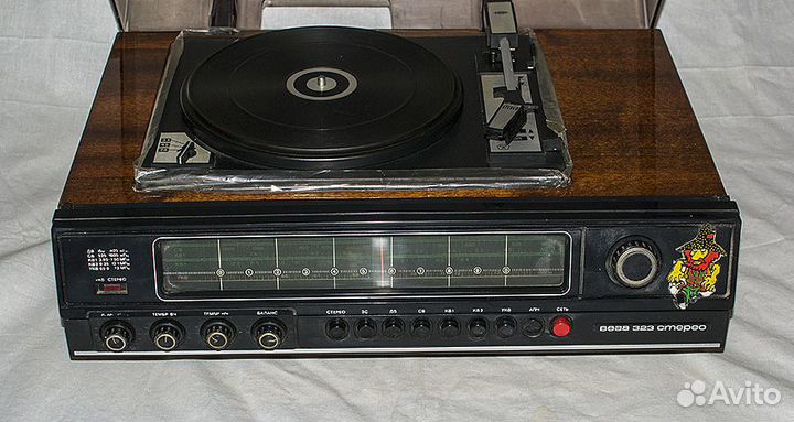 Радиола Вега 323 стерео СССР пломба
