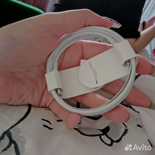 Кабель Apple USB Type-C - Lightning,1 м,белый ори