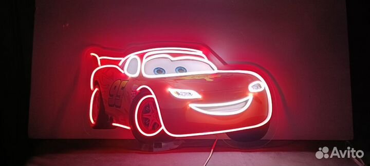 Неоновый светильник неоновая надпись