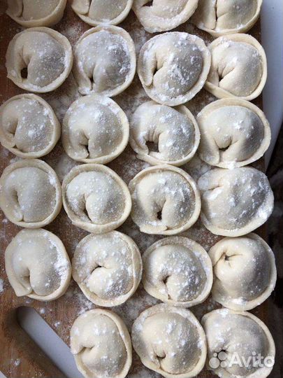 Пельмени домашние ручной лепки