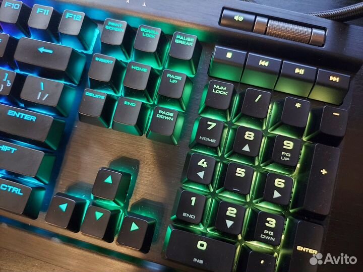 Клавиатура Corsair K70 RGB MK.2,Cherry MX Speed