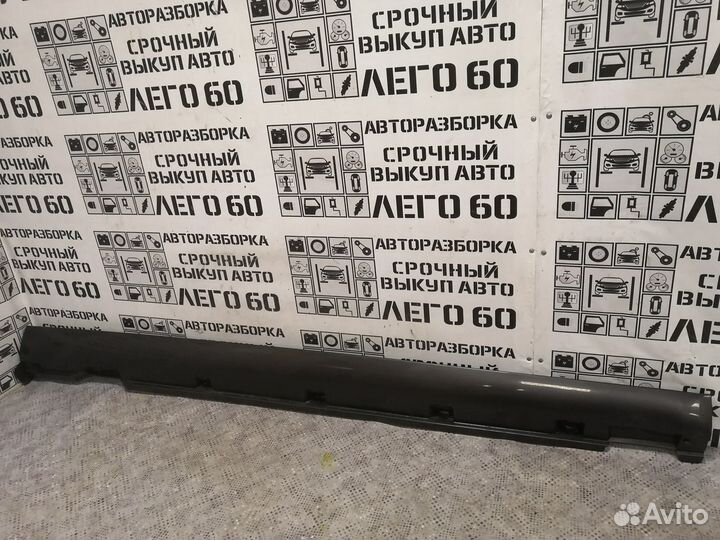 Накладка на порог (наружная) для VW Passat CC Рест