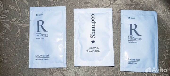 Шампунь, гель для душа 10 мл