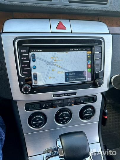 Магнитола android для VW с CarPlay