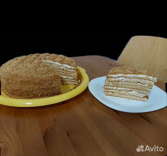 Домашние торты Наполеон и Медовик