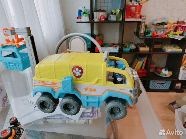 Щенячий патруль автовоз, корабль, самолёт, собачки