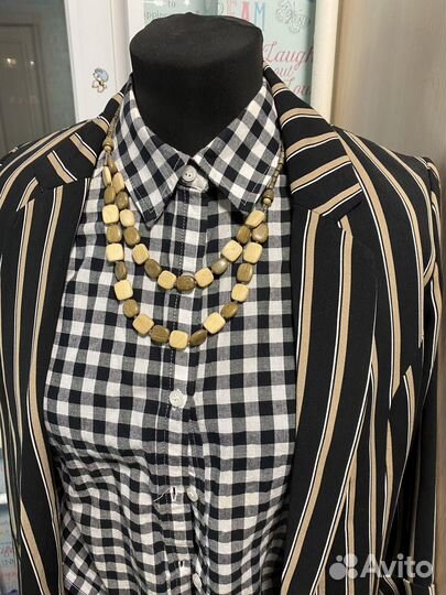 Бусы из натурального дерева СССР