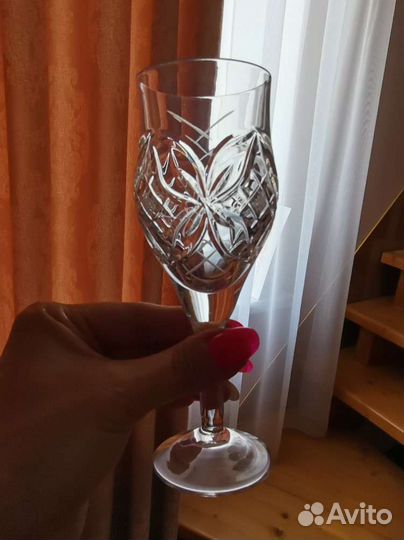 Хрустальные бокалы СССР