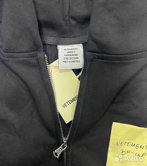 Vetements толстовка