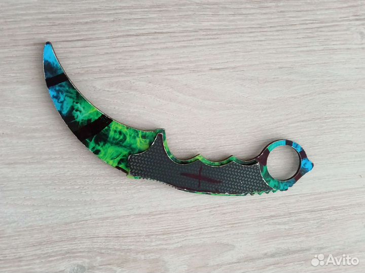 Деревянный нож керамбит