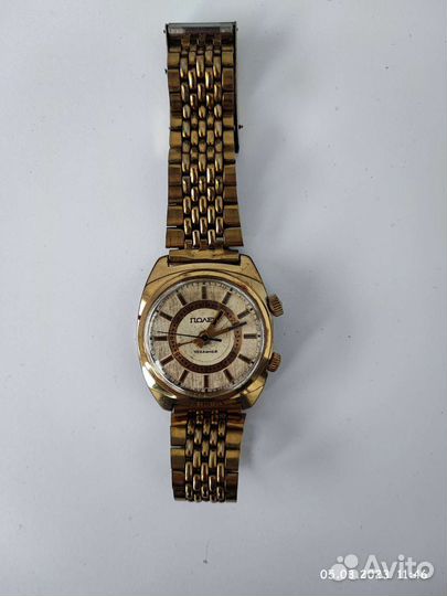 Часы механические СССР полёт с будильником