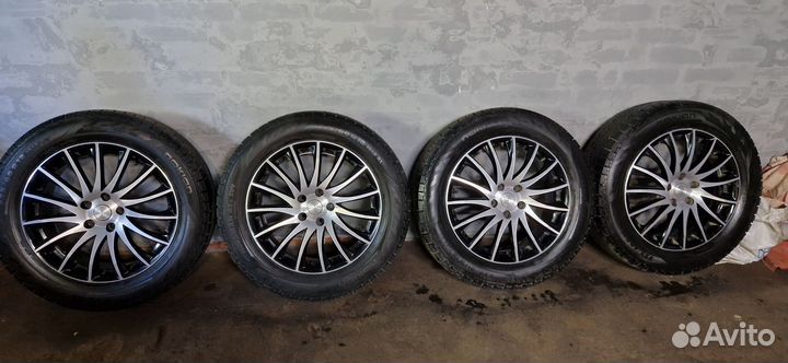 Комплект колес р18 с датчиками давления