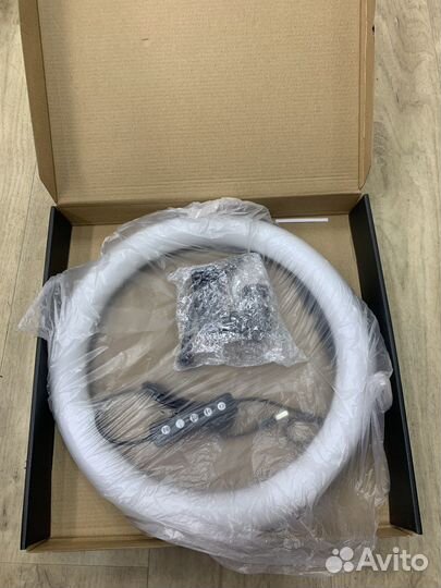 Колцевая лампа RGB 33см + штатив