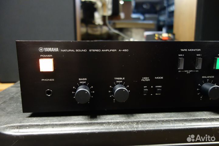 Yamaha A-450 стерео усилитель, Japan, 1980 год