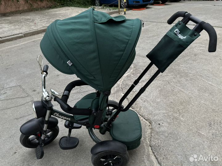 Трехколесный велосипед коляска