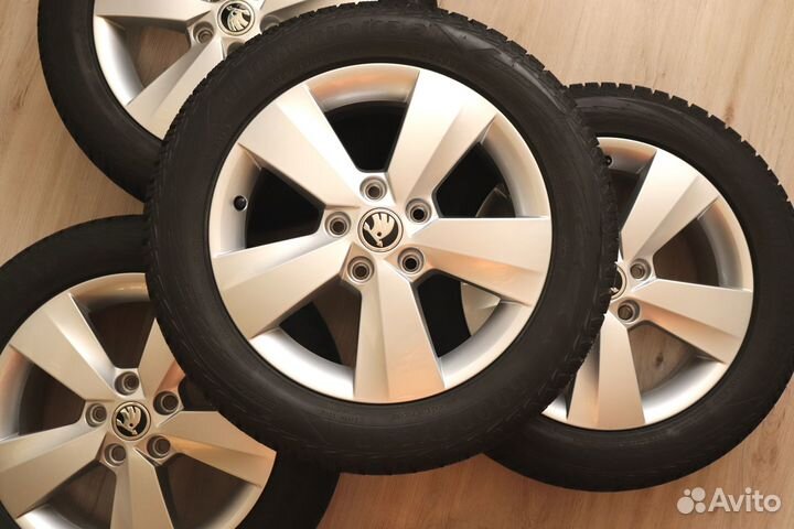 Skoda Octavia 205/55R16 Borbet Германия 2020г