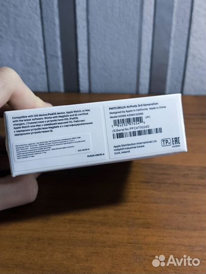 Наушники Apple AirPods 3 Hовые