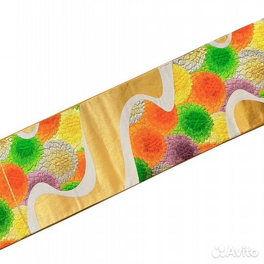 Пояс фукуро оби из Японии к кимоно винтаж