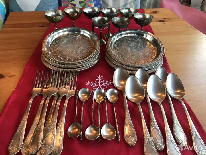 Мельхиоровая посуда СССР. Винтаж