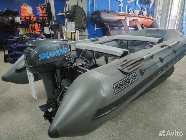 Лодка пвх навигатор 350 нднд Light