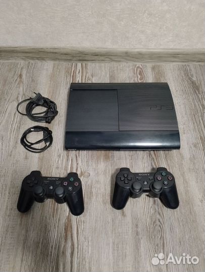 Sony PS3 super slim 500gb прошитая