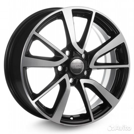 R17 5x114,3 7J ET40 D66,1 K&K кс699 (17 Qashqai J11) алмаз черный