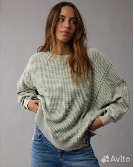 American Eagle Хлопковый свитер Оригинал