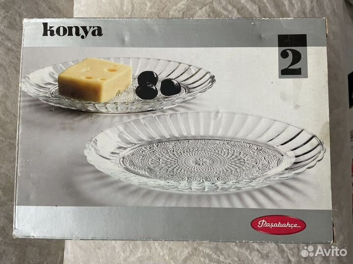 2 Блюда из стекла