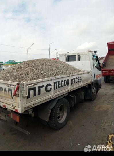 Песок Щебень Отсев Гпс Мура Галька Окол бутовый