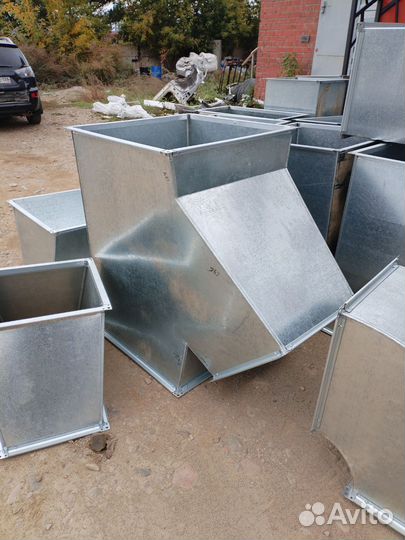 Воздуховоды из оцинкованной стали