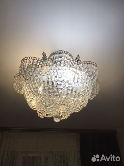 Люстра хрустальная