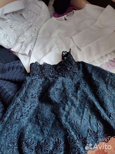 Школьные вещи на девочку 134-140 пакетом