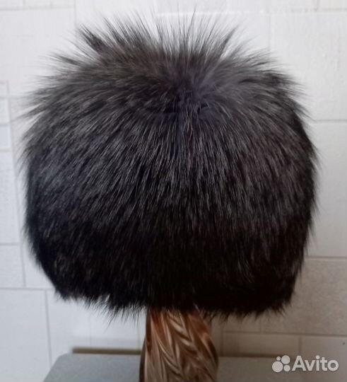 Шапка зимняя меховая женская лиса