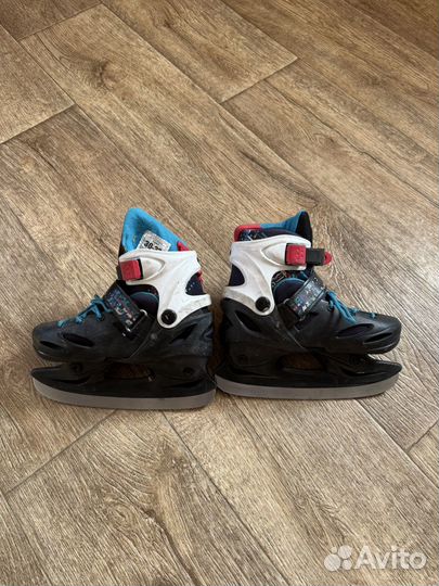 Коньки детские раздвижные 30 - 33