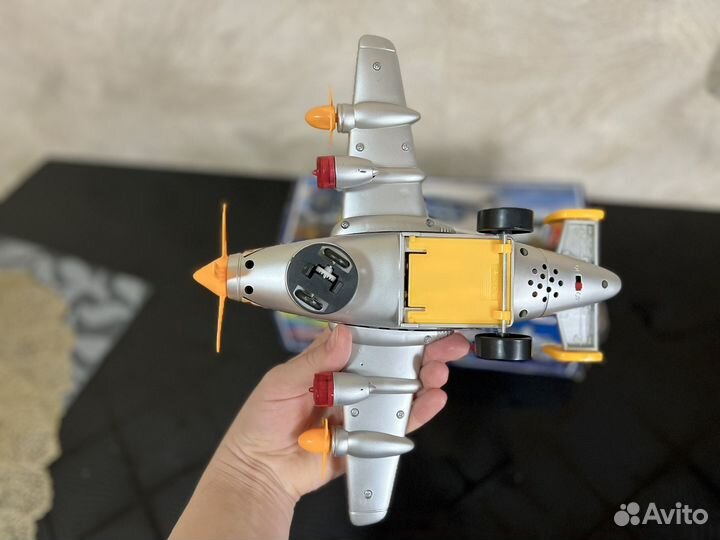 Самолет игрушка 1990-х годов раритет советский