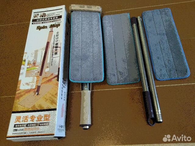 Швабра лентяйка с отжимом