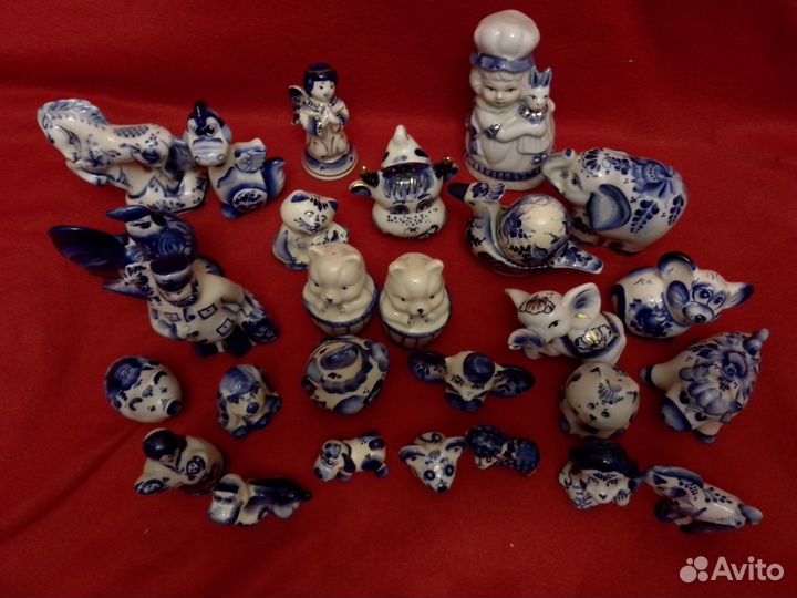 Статуэтки гжель