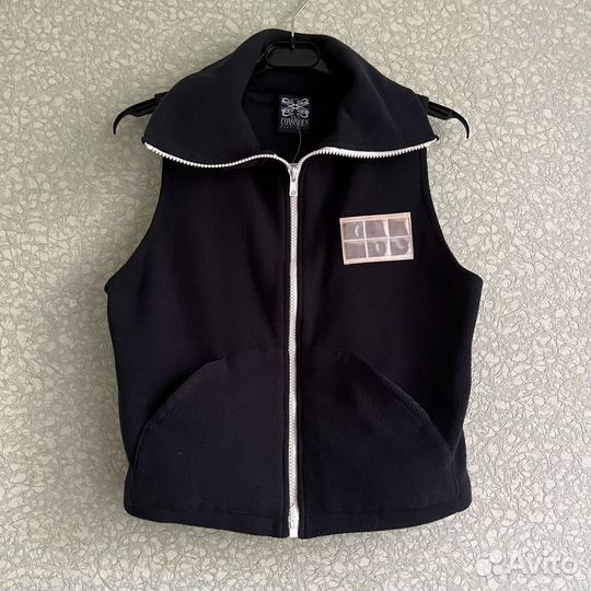 Conscious Earthwear Флисовый жилет 90-х годов