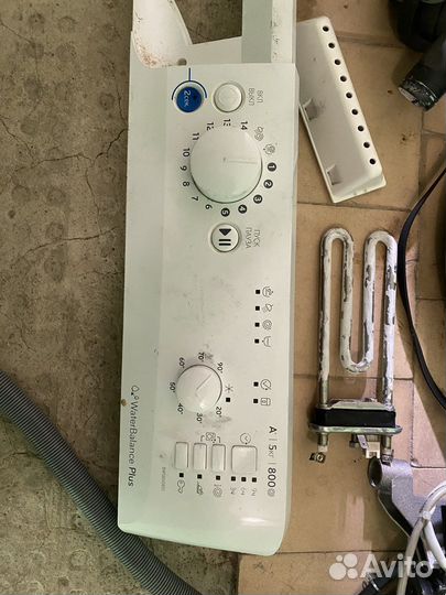 Запчасти на стиральную машинку indesit bwsb50851