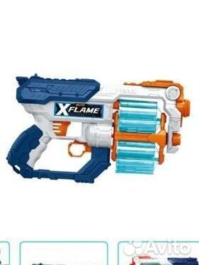 Игрушечное оружие / Бластер патронами мягкими бу