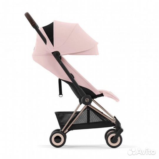 Cybex Coya Rosegold Peach Pink rose gold/ бампер