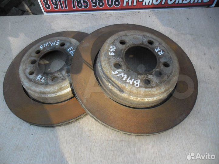 Диск тормозной задний Bmw 5 E60 2008