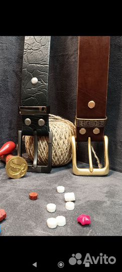 Ремень кожаный