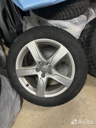 Колеса в сборе на Ауди R18 зима
