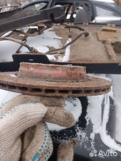 Диск тормозной задний Audi A8 D2