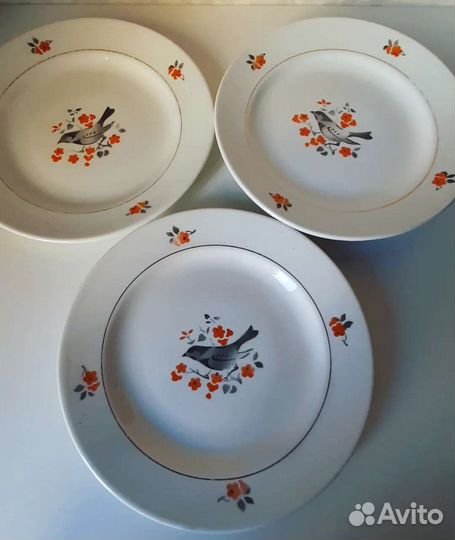 Старинная тарелка зик Конаково