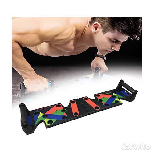 Доска для отжиманий Push Up Stand Profesional 9в1