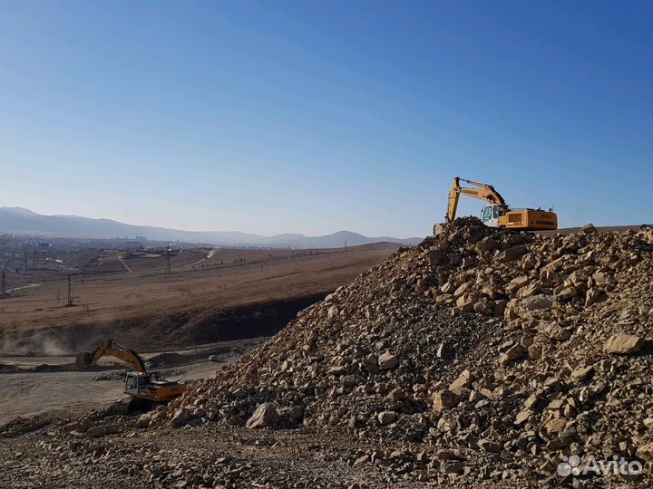 Услуги экскаватора мегаыхлитель, ковш