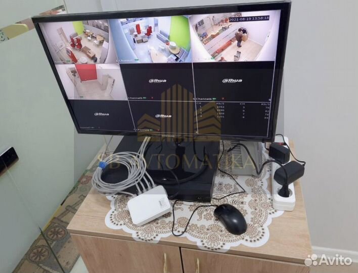 Видеонаблюдение Домофон Автоматика для ворот Пульт